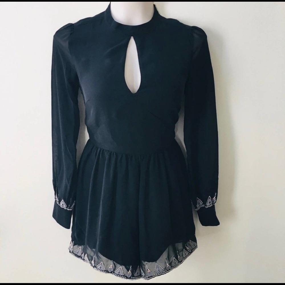 House of Harlow 1960 Romper Sz XS